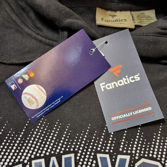 Fanatics New York Yankees Hoodie | Men’s Size 4XL Black - Picture 7 of 9
